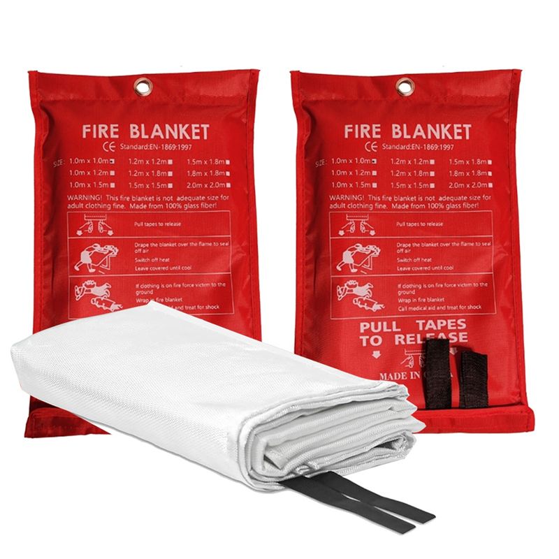 Promotion Day 2PCS Emergency F - Fire Blanket Kitchen ulasan dan harga