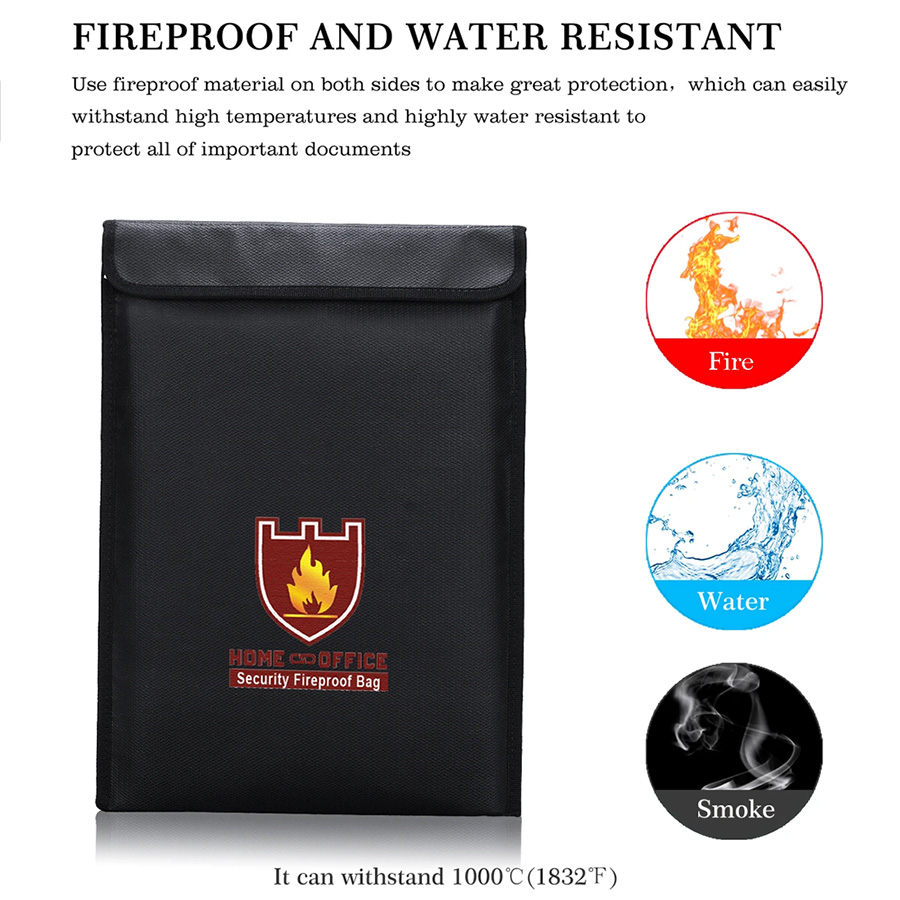 Fireproof and Waterproof Docum - Fire Safe Document ulasan dan harga