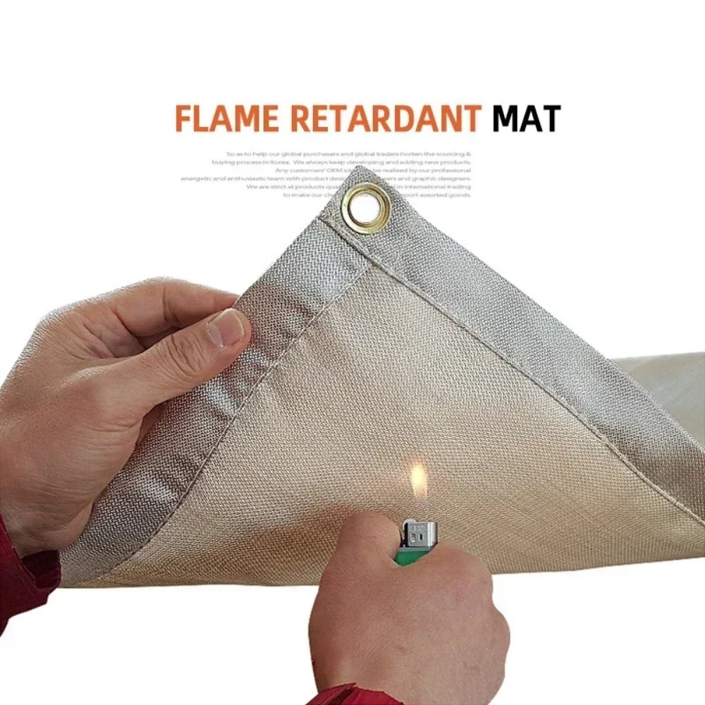 High Temperature Fire Blanket  - Fire Blanket Kitchen ulasan dan harga