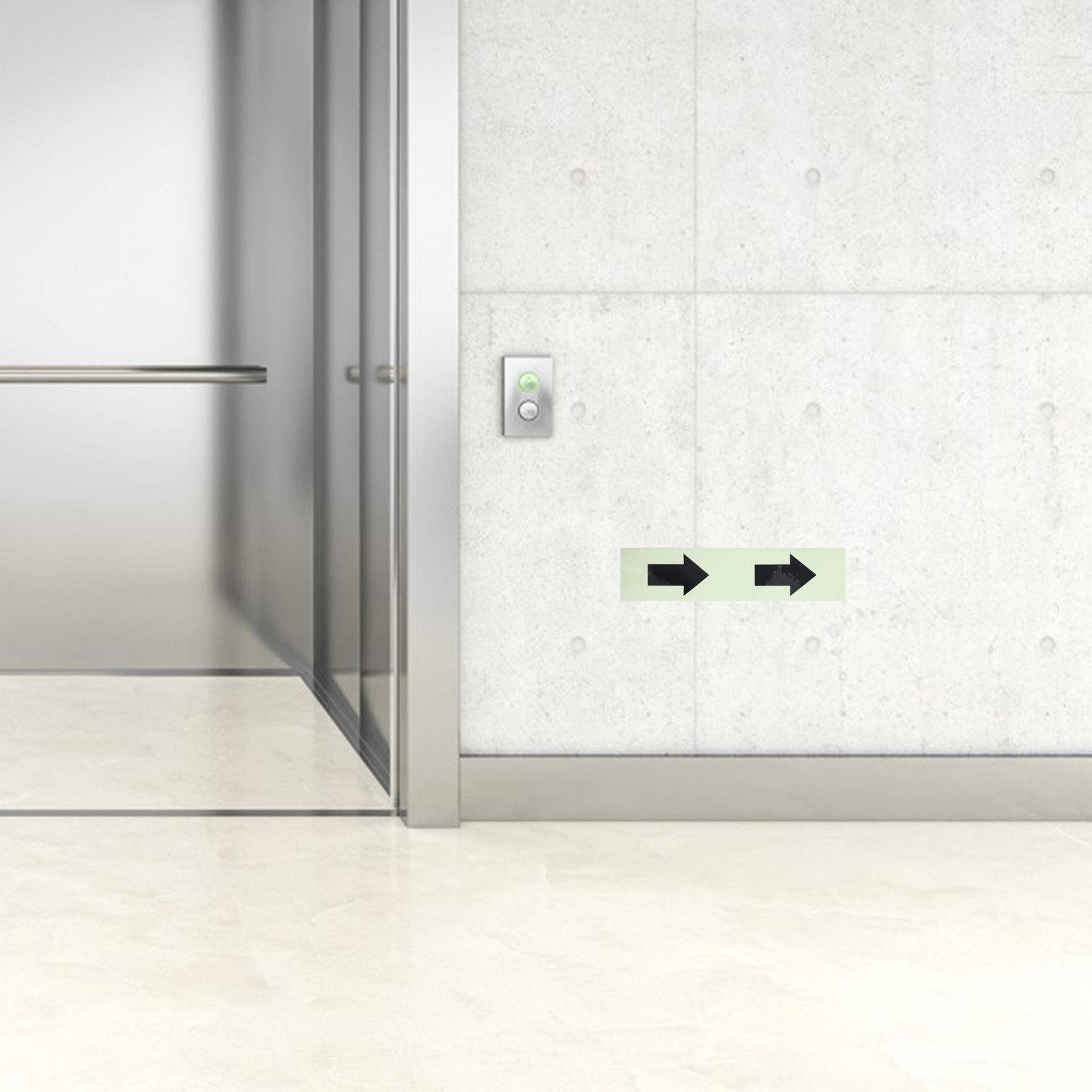1 Roll Glow in Dark Reflective - Emergency Exit Sign ulasan dan harga