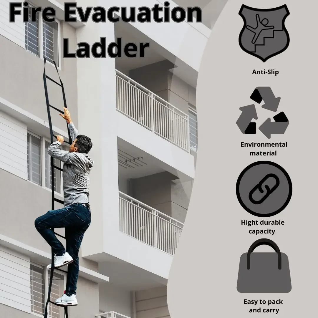Reusable Fire Escape Ladder 3  - Fire Escape Ladder ulasan dan harga