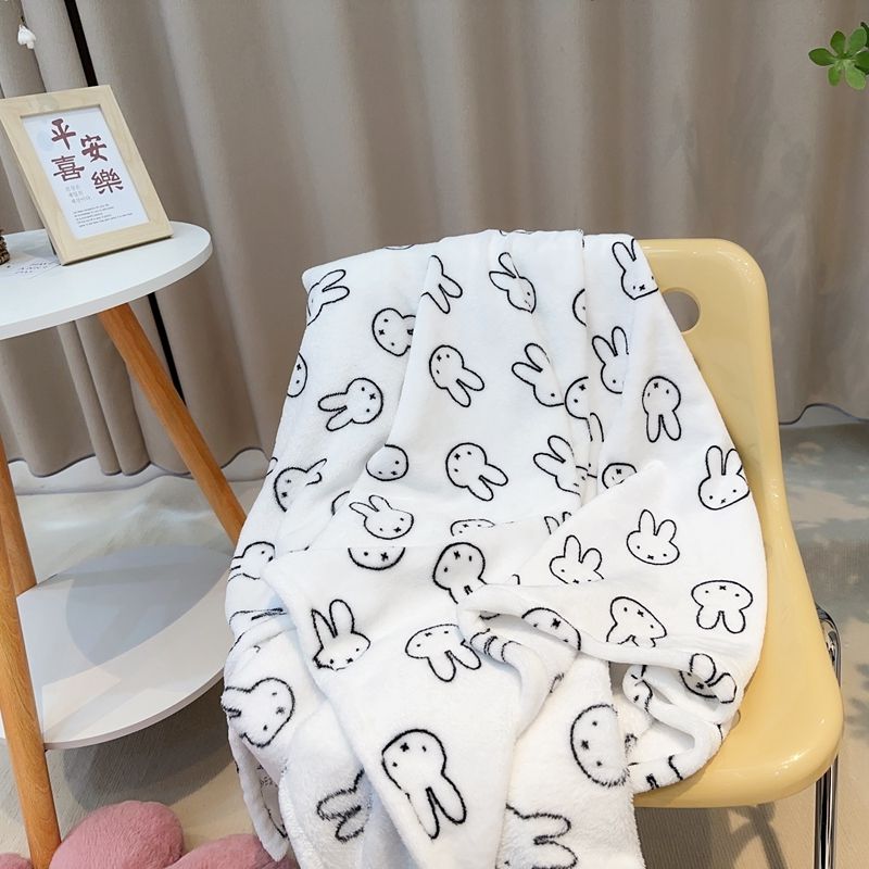 Kawaii Miffy Blanket Flannel O - Fire Blanket Kitchen ulasan dan harga