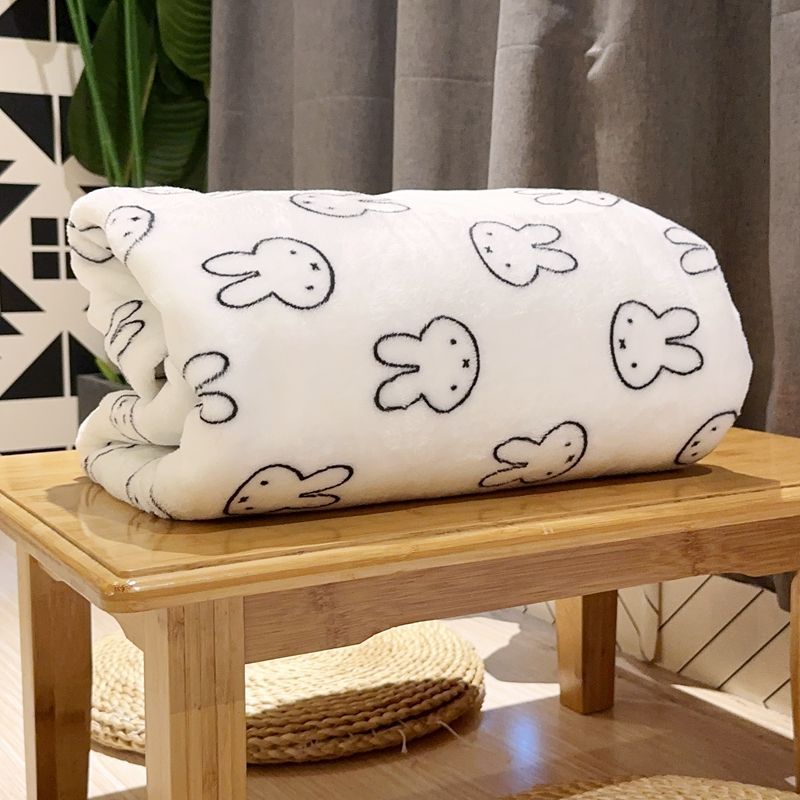 Kawaii Miffy Blanket Flannel O - Fire Blanket Kitchen ulasan dan harga