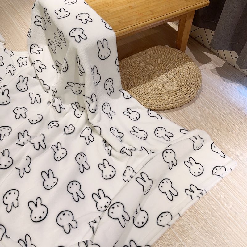 Kawaii Miffy Blanket Flannel O - Fire Blanket Kitchen ulasan dan harga