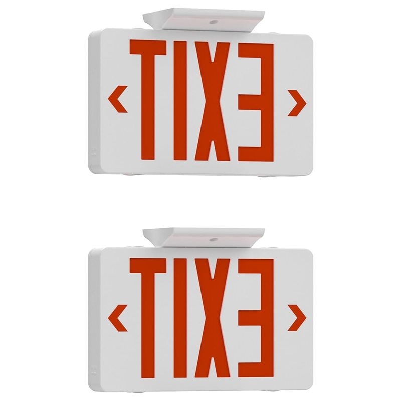 A46U UL Listed LED Exit Light  - Emergency Exit Sign ulasan dan harga