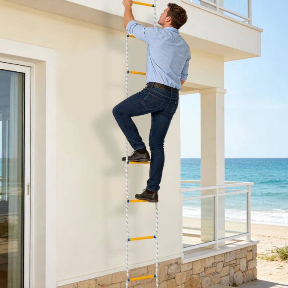 Insulated Rope Ladder Grippy S - Fire Escape Ladder ulasan dan harga
