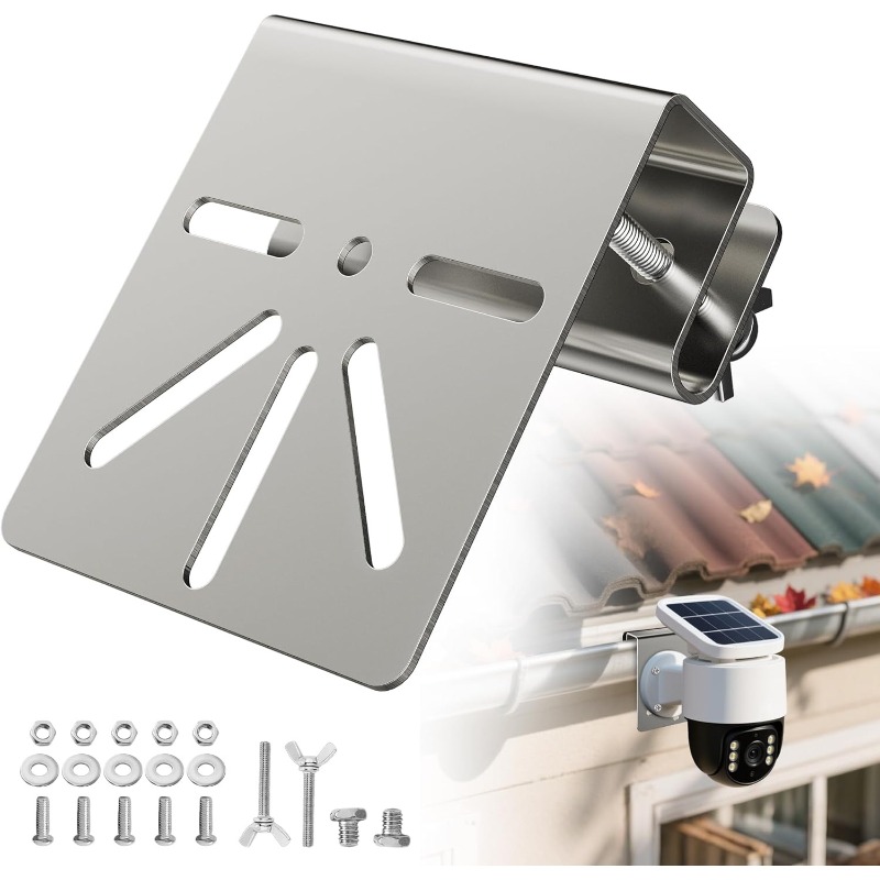 No Drill Stainless Steel Gutte - Eufy Camera S340 ulasan dan harga